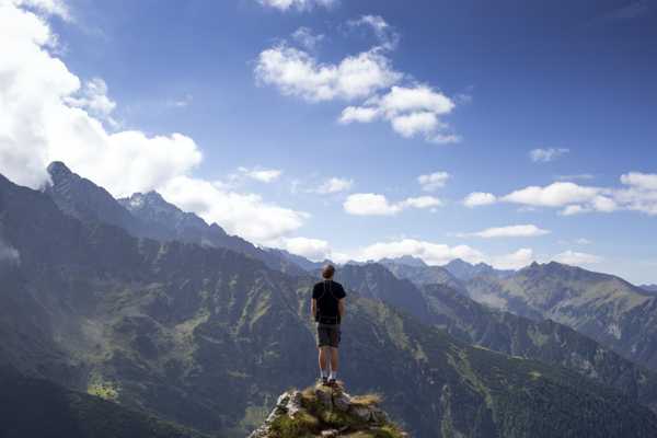 Man on Mountain